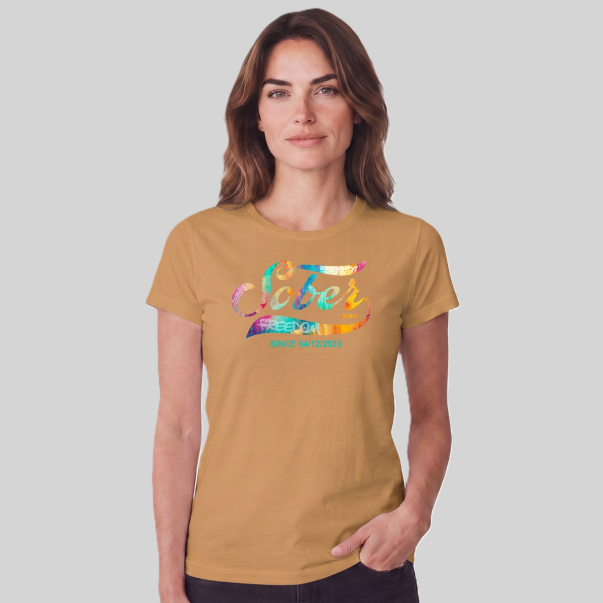 Sober T Shirt | Women's Sober Since Heritage