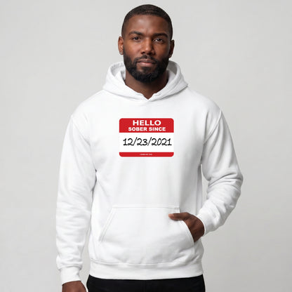 Recover Hoodie | Men's Hello Sober Since