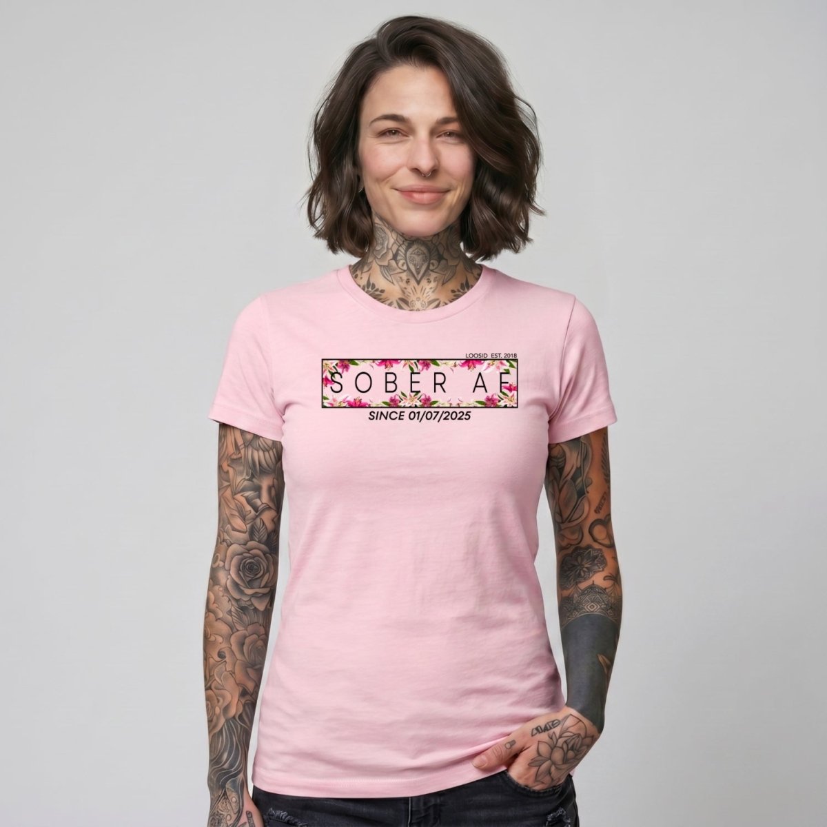 Sober T Shirt | Women's Sober AF Tee