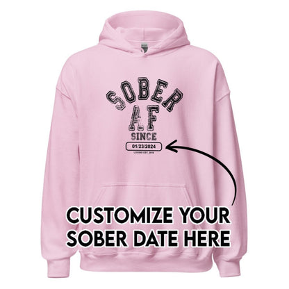 Recovery Hoodie | Women's Sober AF Collegiate