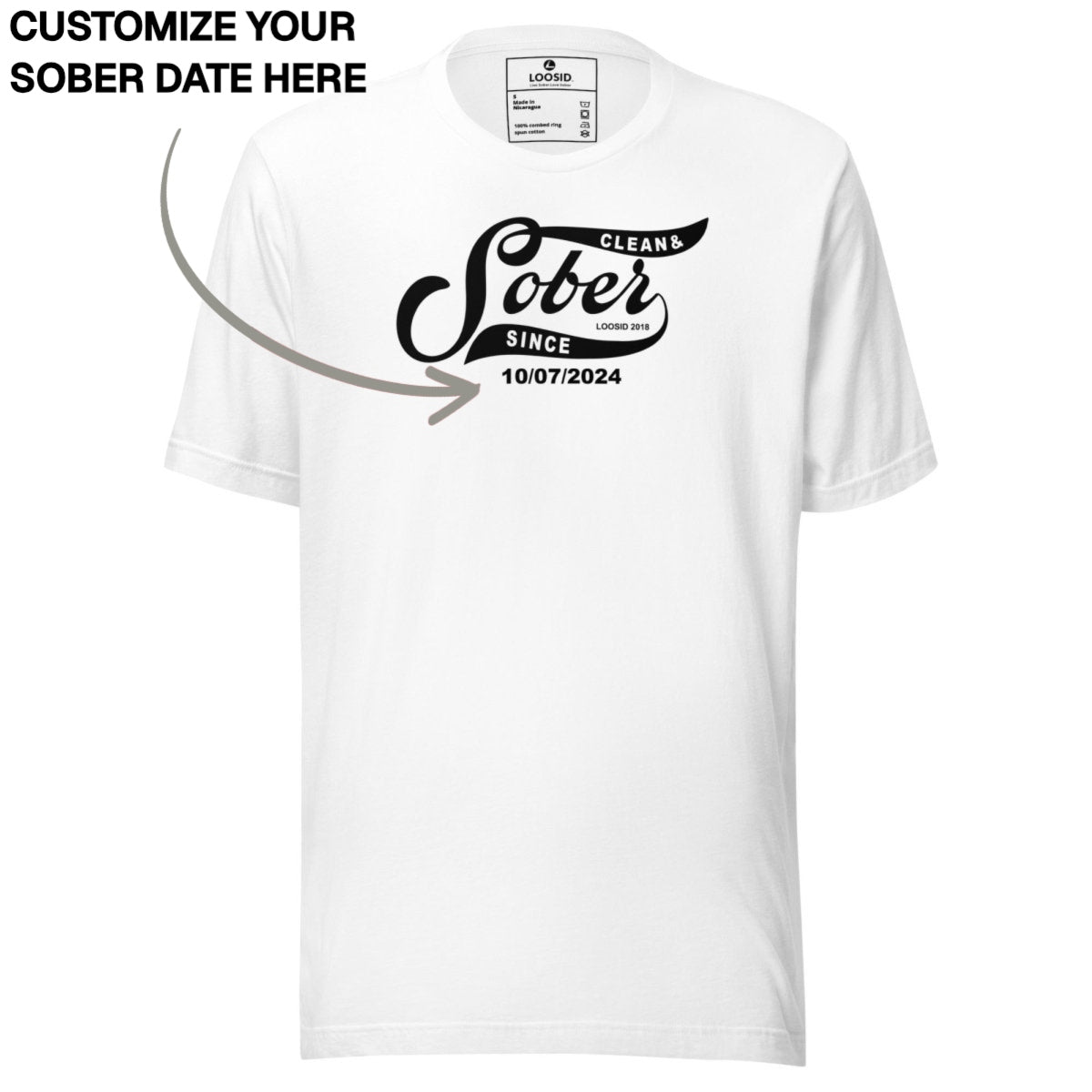 Sober T Shirt | Men's Sober Since