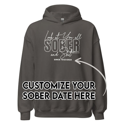 Recovery Hoodie | Men's Look at You Sober and Sh*t