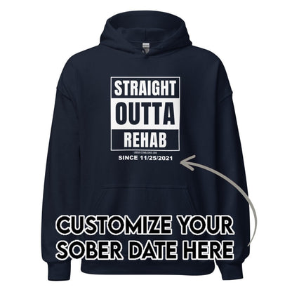 Recovery Hoodie | Men's Straight Outta Rehab