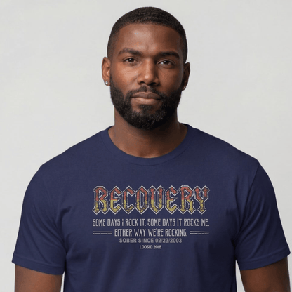 Sober T-Shirt | Men's Recovery Rock Tee