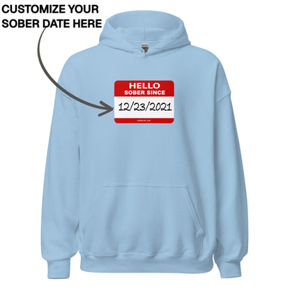 Recover Hoodie | Men's Hello Sober Since