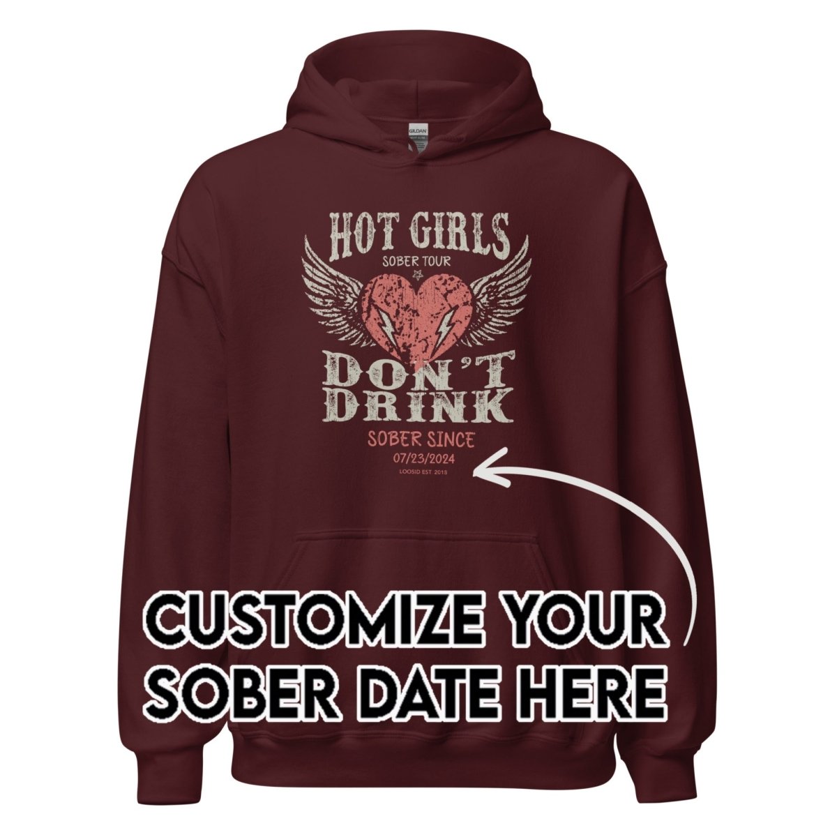 Recovery Hoodie | Women's Hot Girls Don't Drink