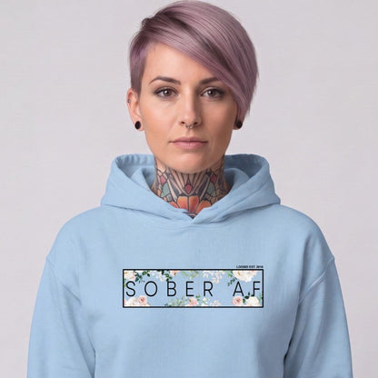 Recovery Hoodie | Women's Sober AF Flower