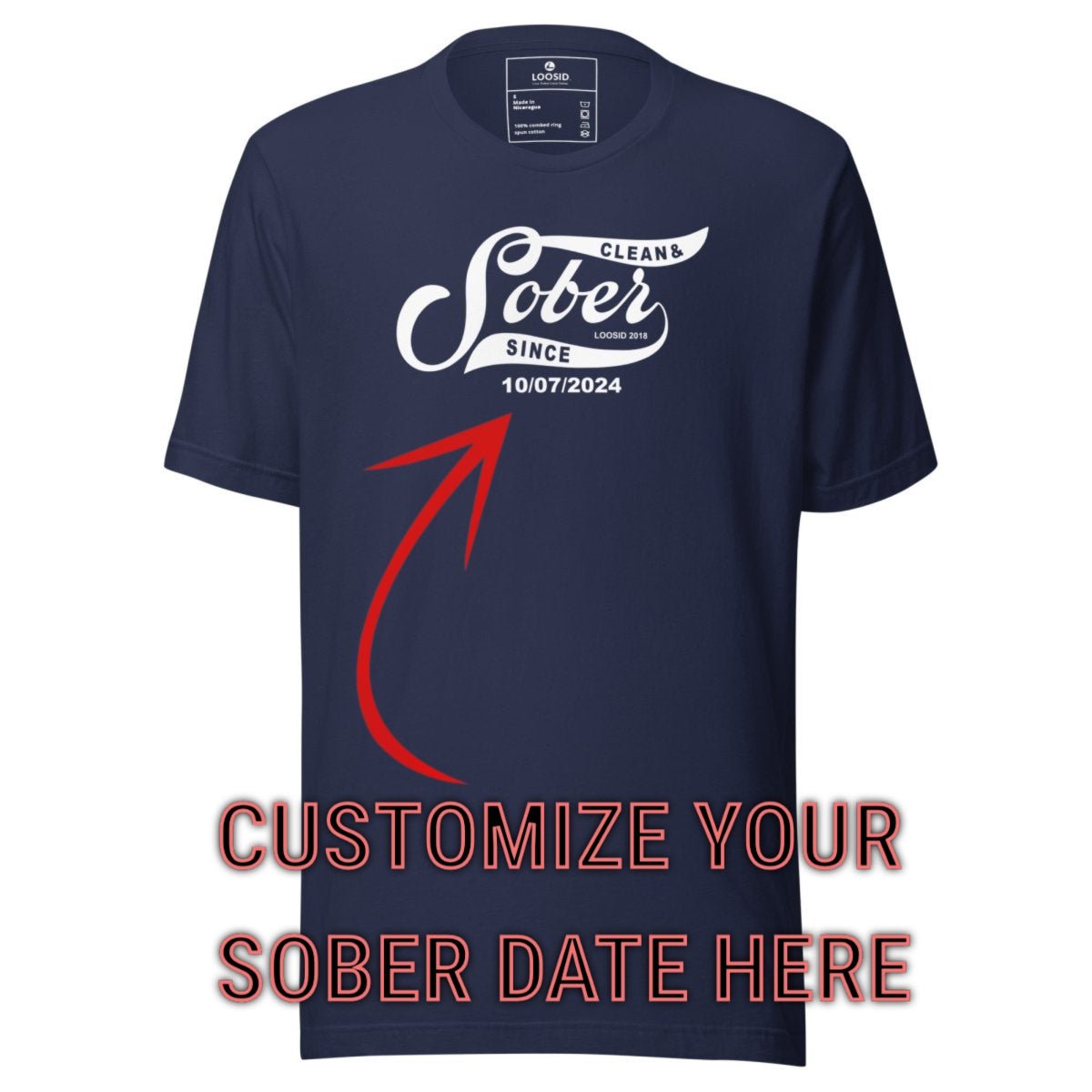 Sober T Shirt | Men's Sober Since