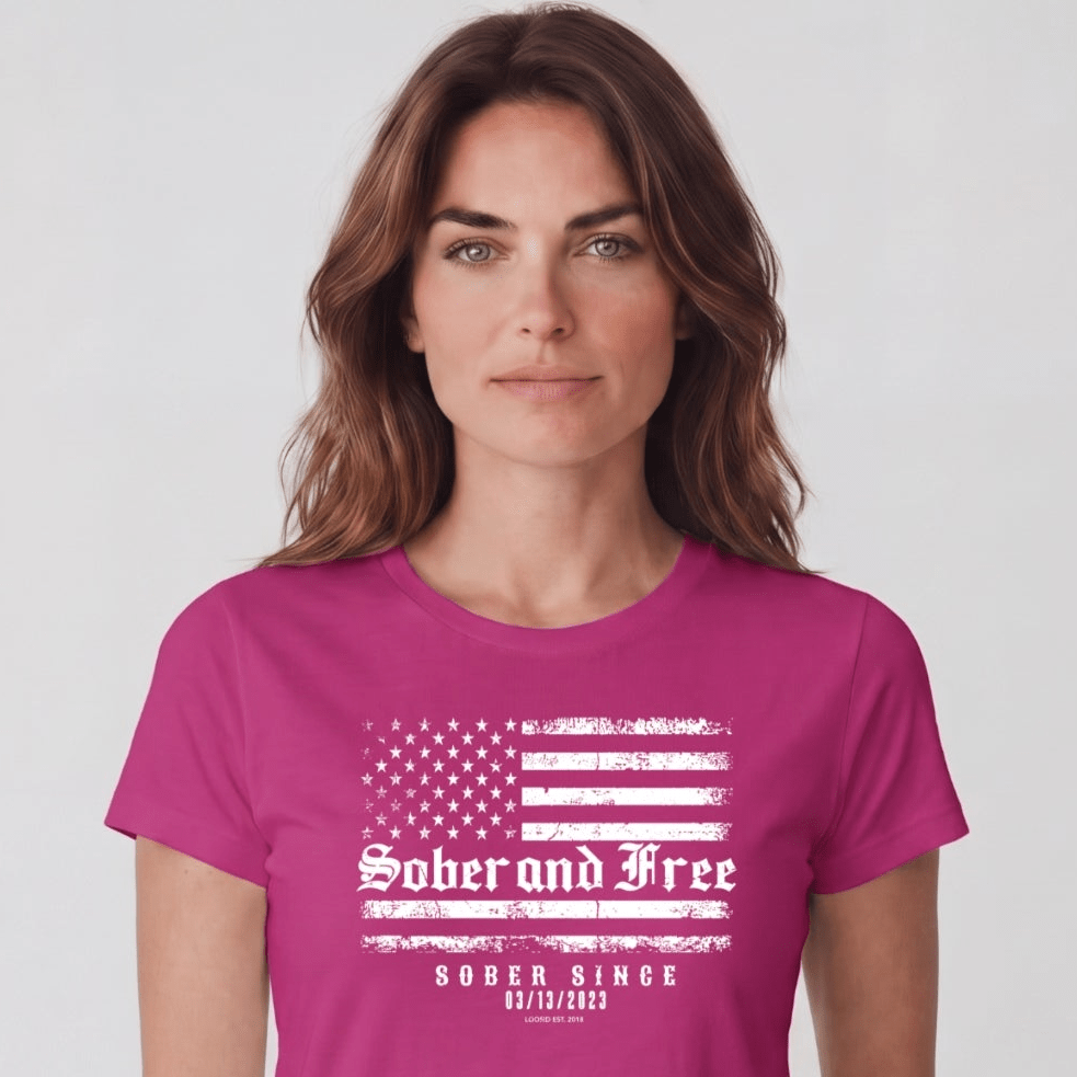 Sober T Shirt | Women's Sober and Free
