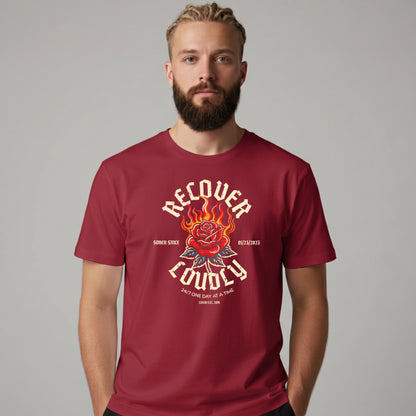 Sober T Shirt | Men's Recover Loudly