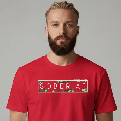 Sober T Shirt | Men's Sober AF Camo