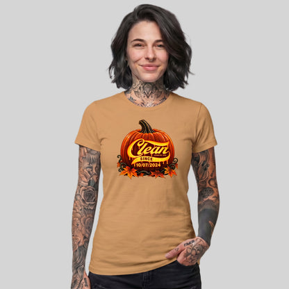 Clean T Shirt | Women's Clean Since Pumpkin
