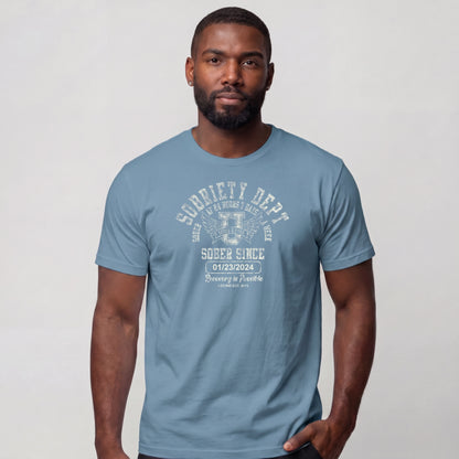Sober T Shirt | Men's Sobriety Dept