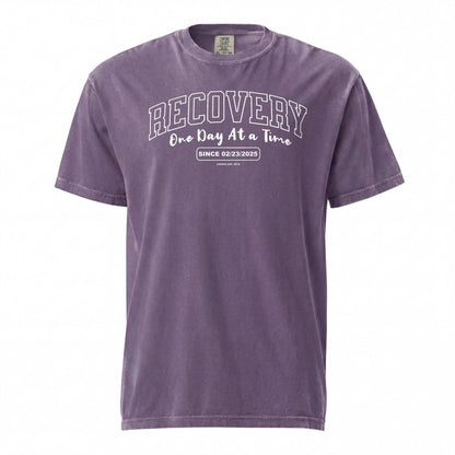 Sober T Shirt | Women's Recovery Looks Good On Me Garment-Dyed