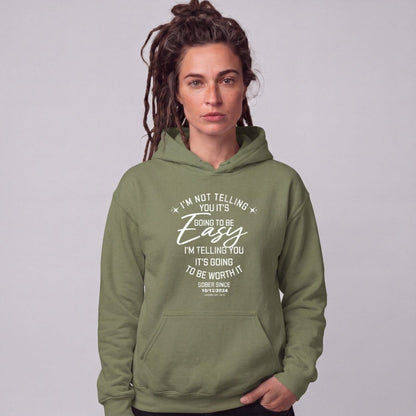 Recovery Hoodie | Women's I'm Not Telling Your It's Easy