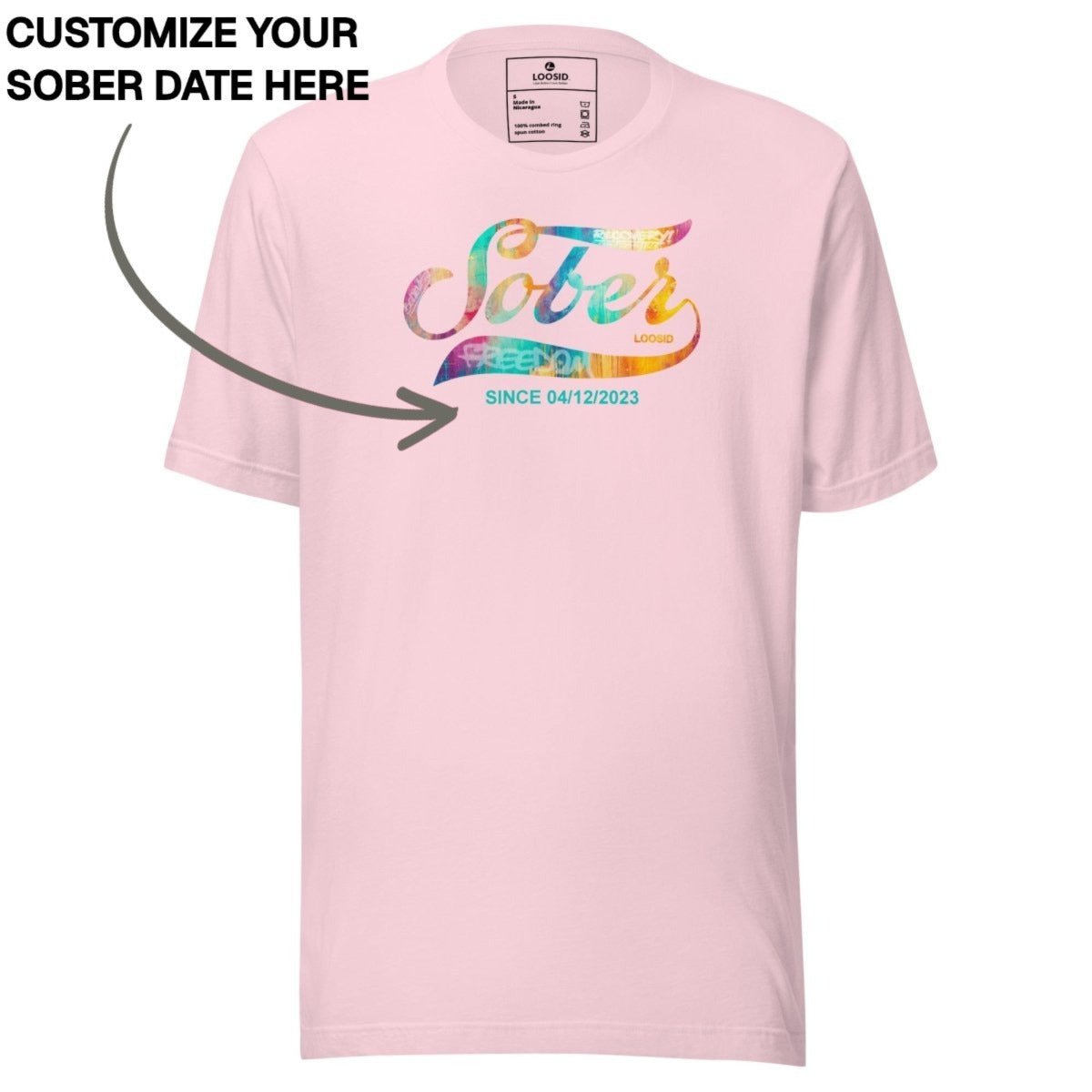 Sober T Shirt | Women's Sober Since Heritage