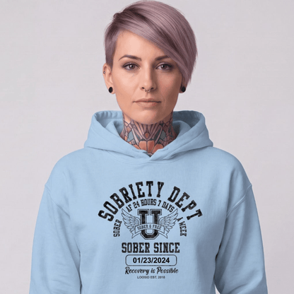 Recovery Hoodie | Women's Sobriety Dept 24/7