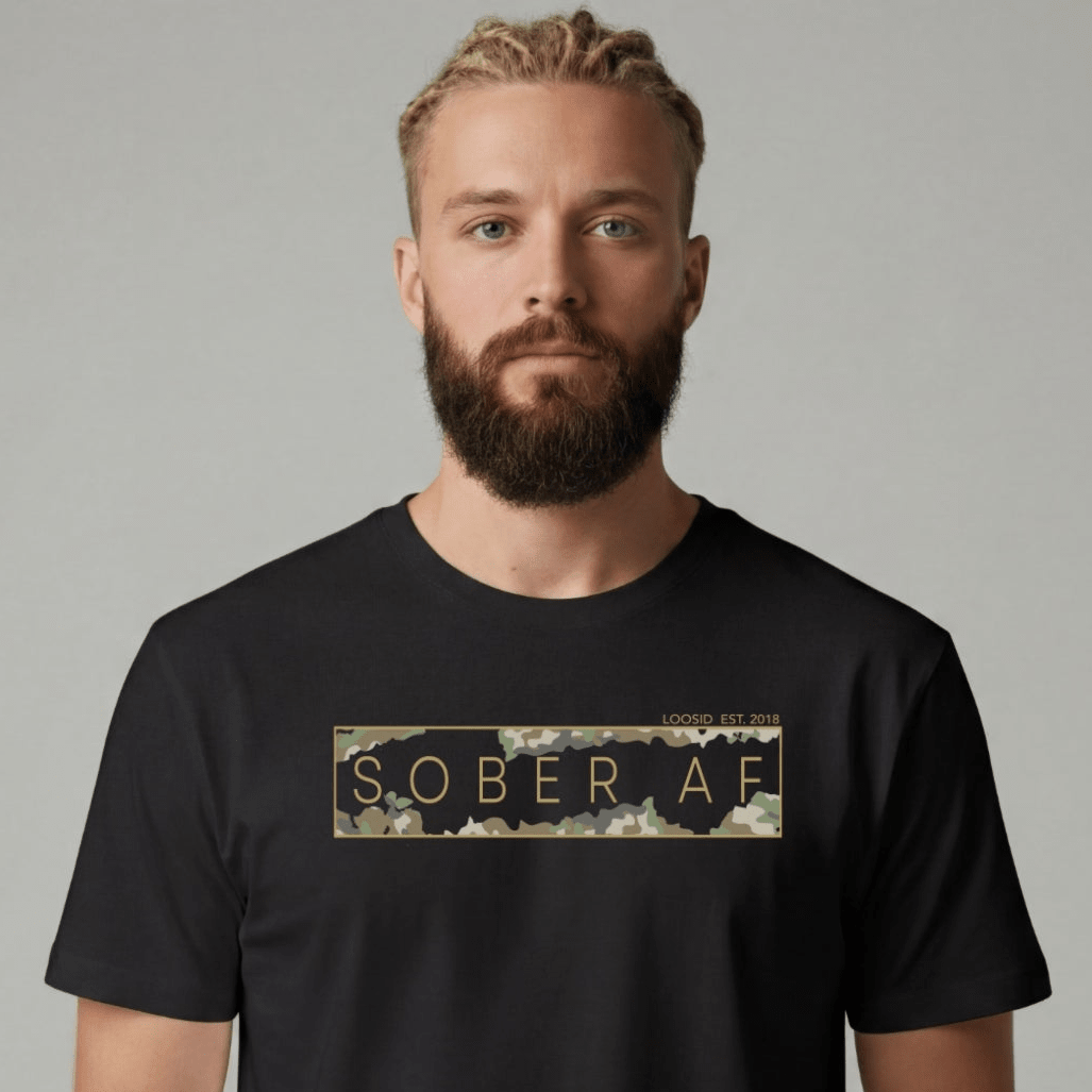 Sober T Shirt | Men's Sober AF Camo