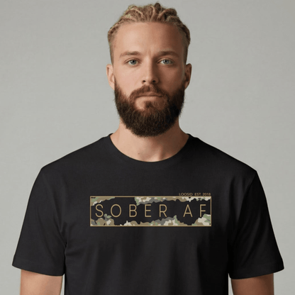 Sober T Shirt | Men's Sober AF Camo