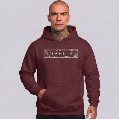 Recovery Hoodie | Men's Sober AF Camo