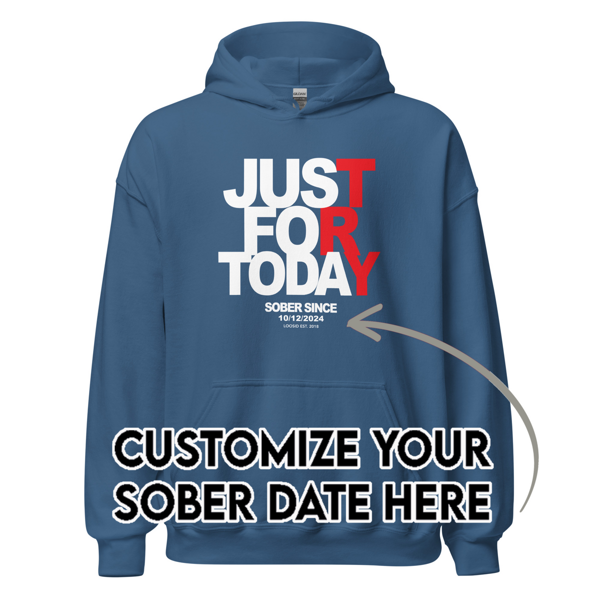 Recovery Hoodie | Men's Just For Today