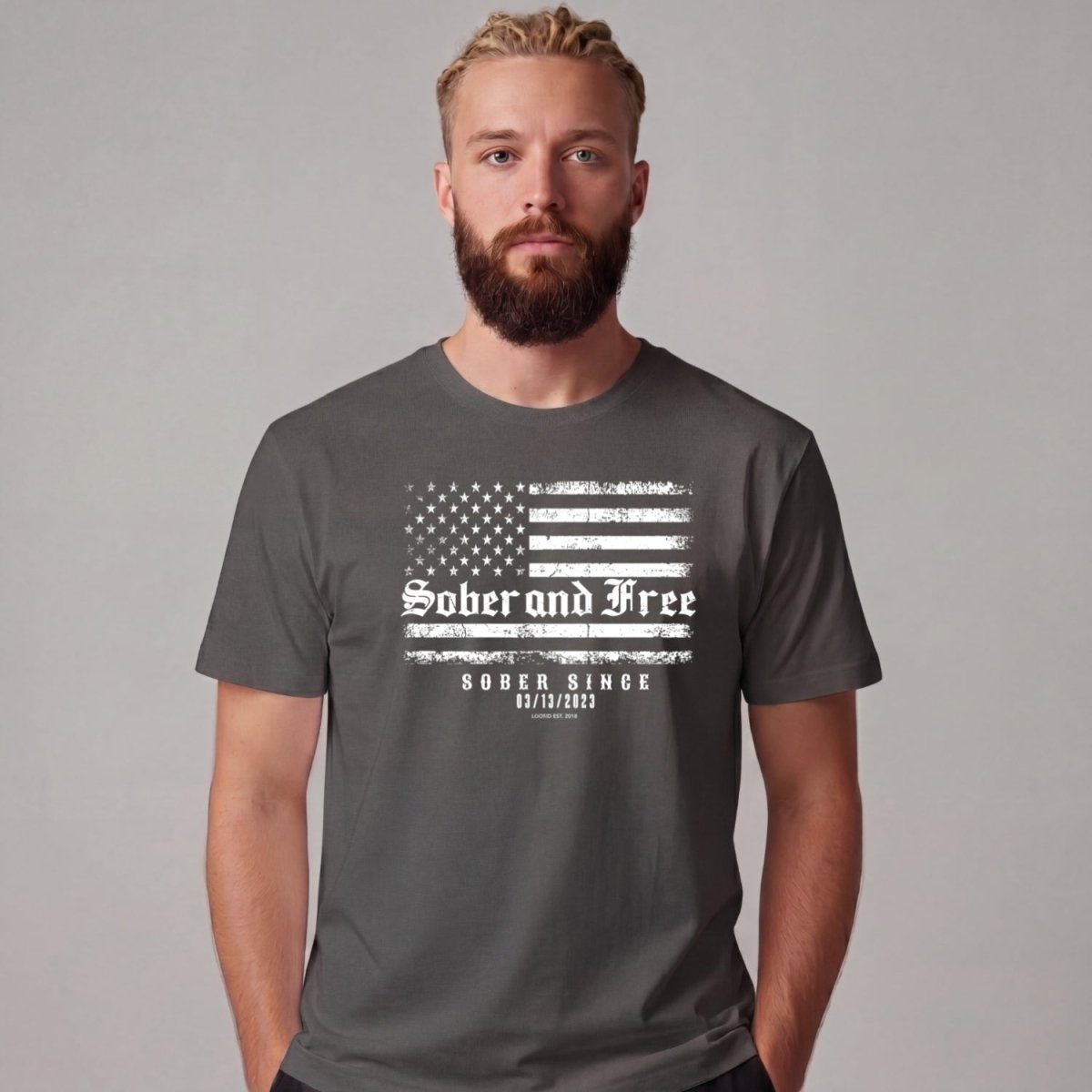 Sober T Shirt | Men's Sober and Free
