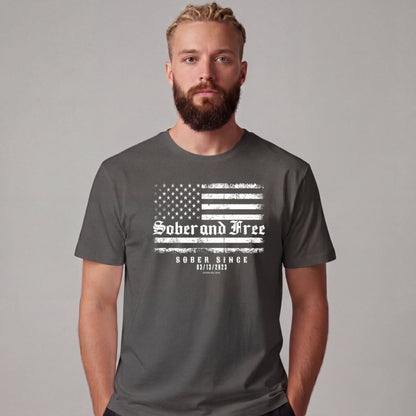 Sober T Shirt | Men's Sober and Free