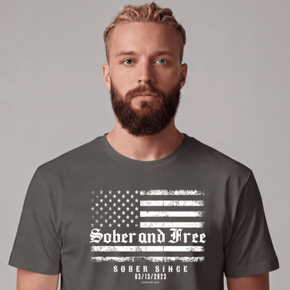 Sober T Shirt | Men's Sober and Free