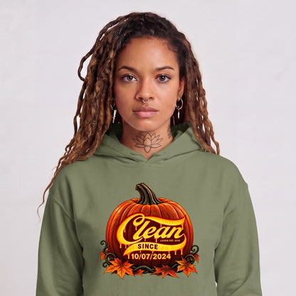 Recovery Hoodie | Women's Clean Since Pumpkin