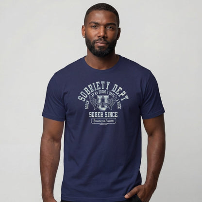 Sober T Shirt | Men's Sobriety Dept 24/7