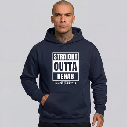 Recovery Hoodie | Men's Straight Outta Rehab