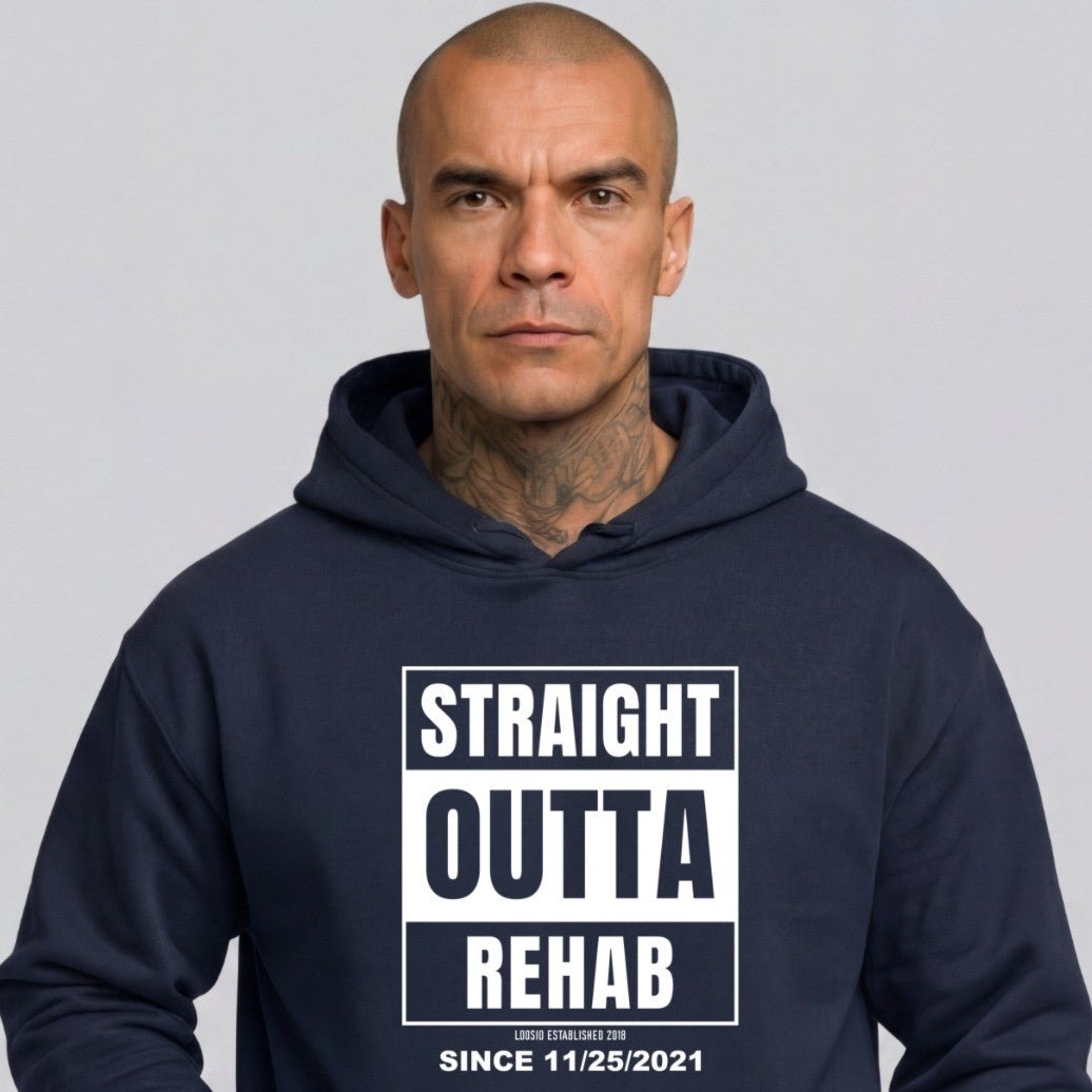 Recovery Hoodie | Men's Straight Outta Rehab