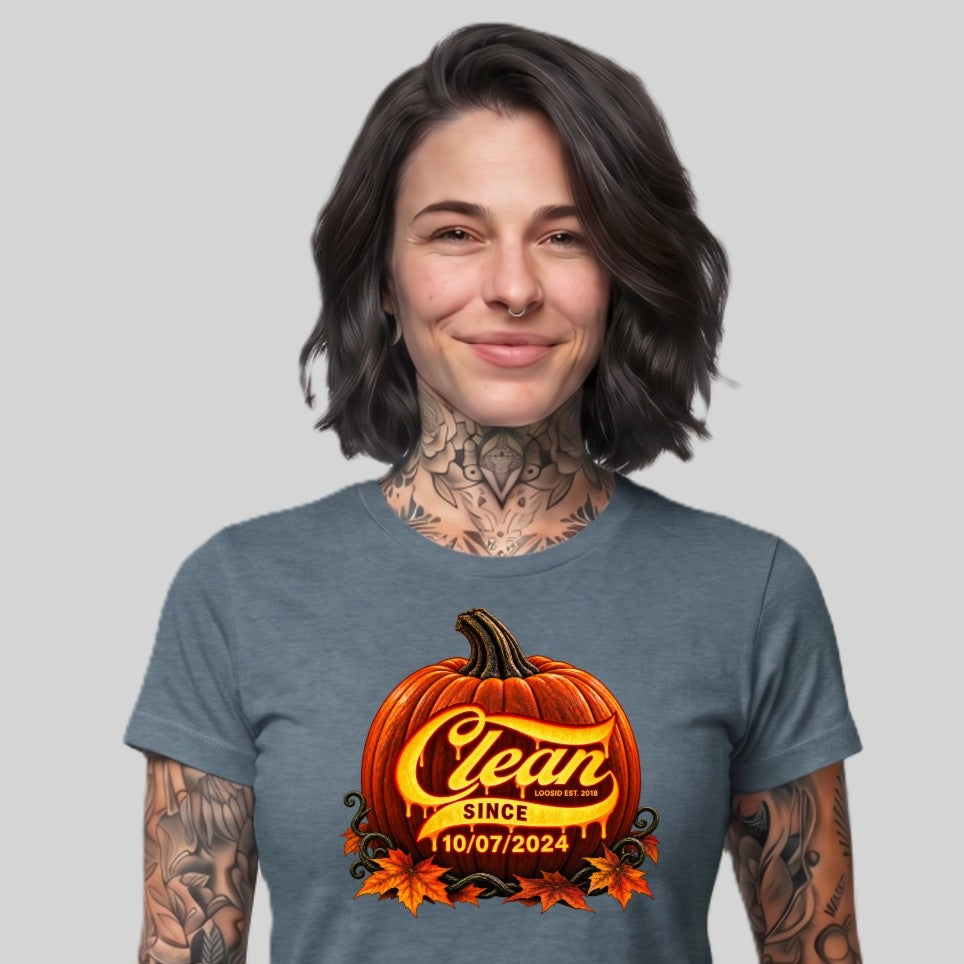 Clean T Shirt | Women's Clean Since Pumpkin