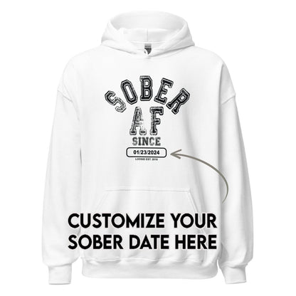 Recovery Hoodie | Men's Sober AF Collegiate