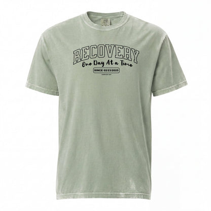 Sober T Shirt | Women's Recovery Looks Good On Me Garment-Dyed
