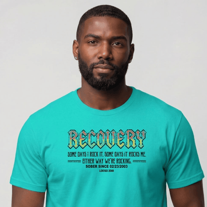 Sober T-Shirt | Men's Recovery Rock Tee