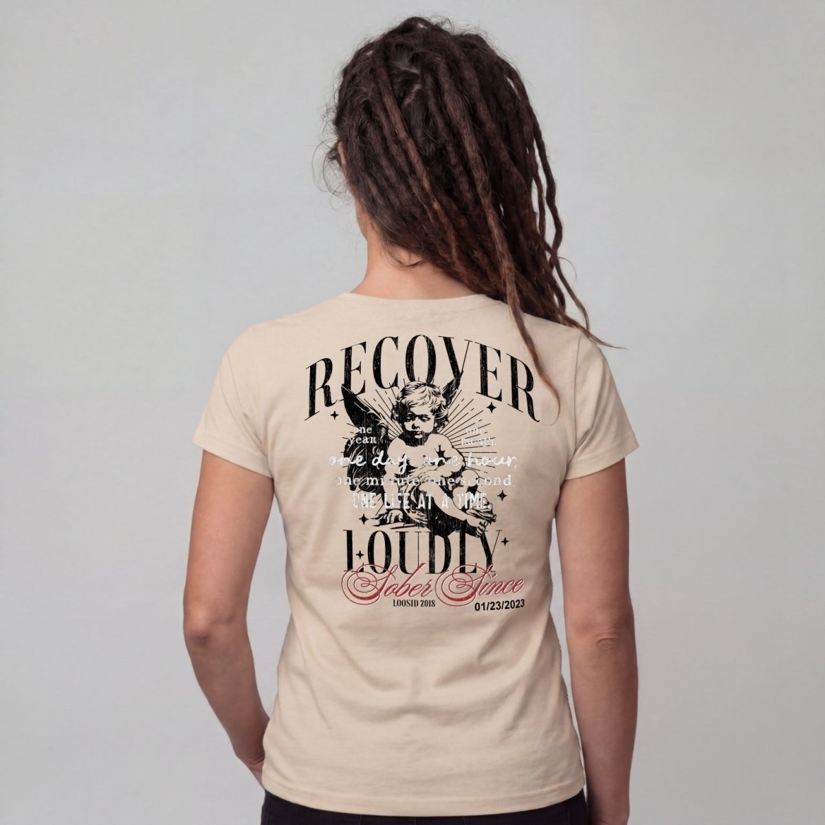 Recovery T Shirt | Women's Recover Loudly Limited-Edition