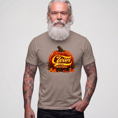 Clean T Shirt | Men's Clean Since Pumpkin