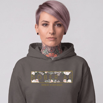 Recovery Hoodie | Women's Sober AF Flower