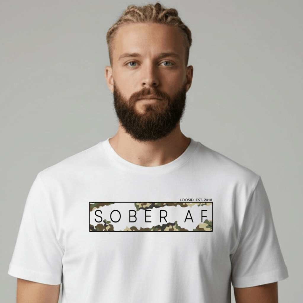 Sober T Shirt | Men's Sober AF Camo