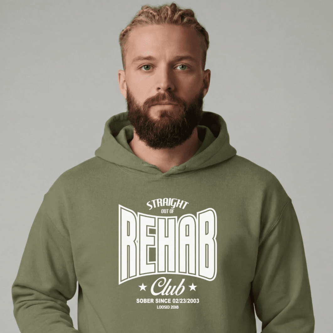 Recovery Hoodie | Unisex Straight Out of Rehab