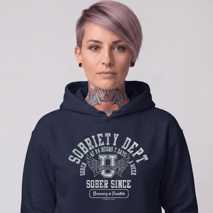Recovery Hoodie | Women's Sobriety Dept 24/7