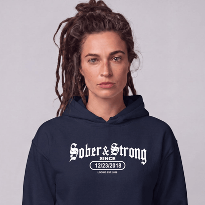 Recovery Hoodie | Unisex Sober & Strong