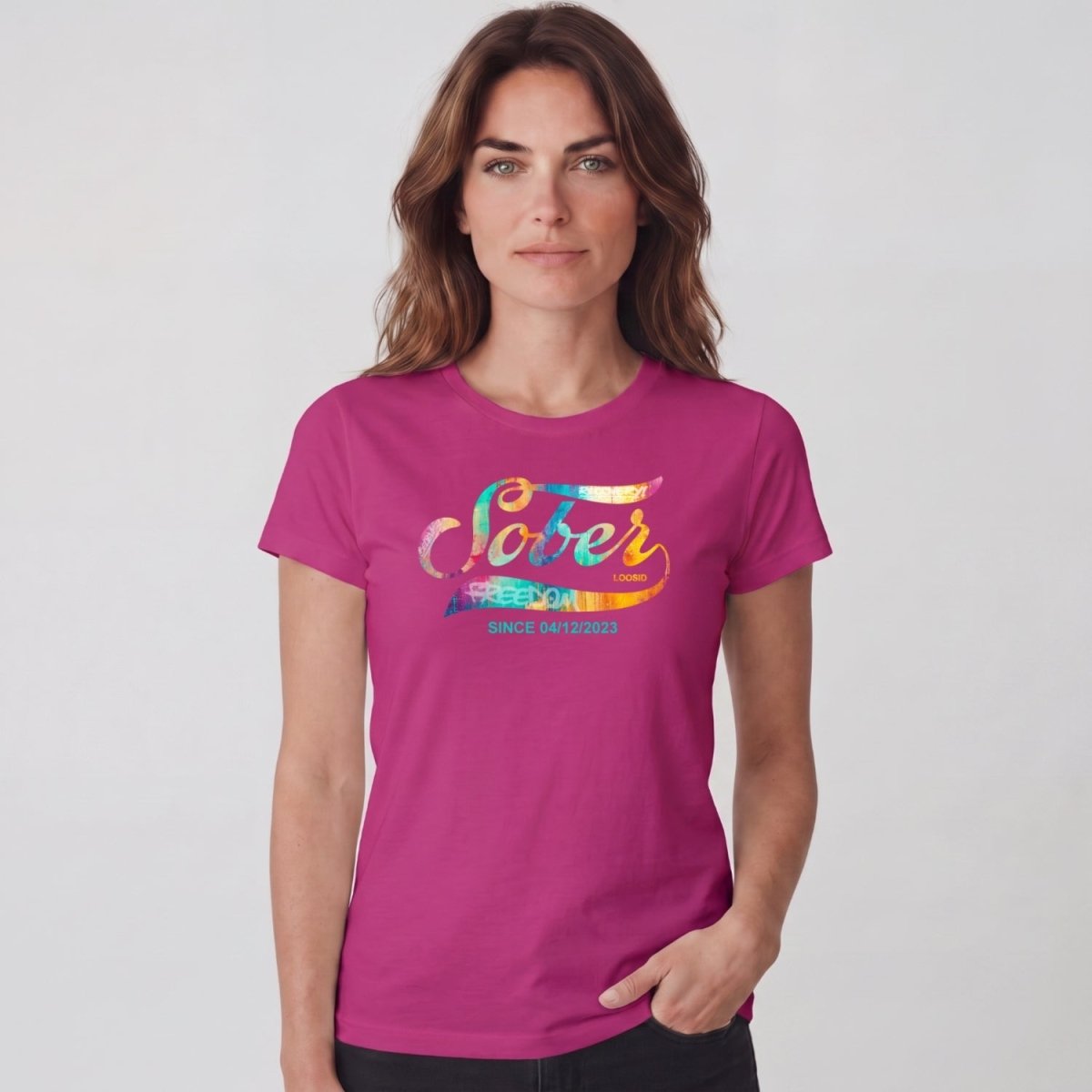 Sober T Shirt | Women's Sober Since Heritage