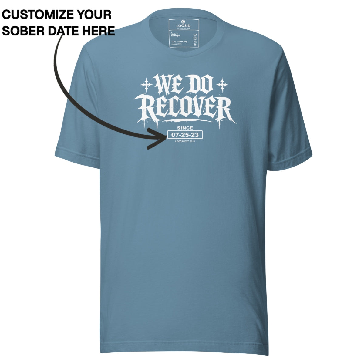 Sober T Shirt | Men's We Do Recover Stand Together