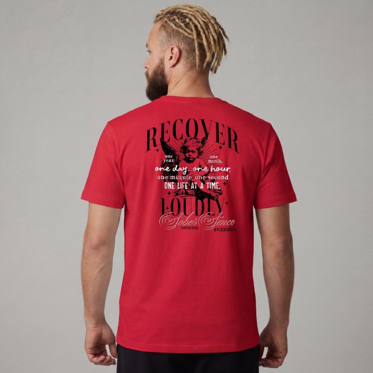 Recovery T Shirt | Men's Recover Loudly Limited-Edition
