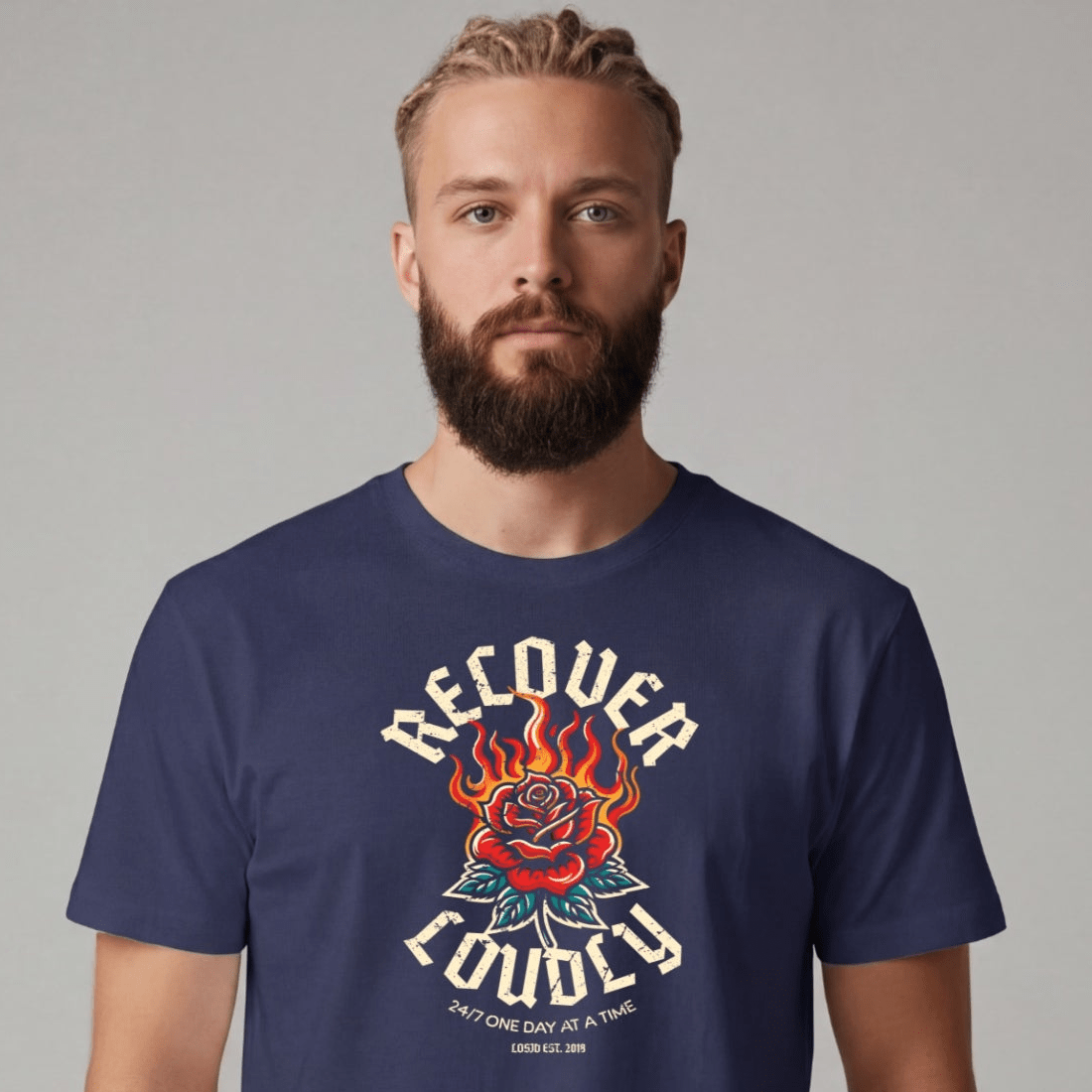 Sober T Shirt | Men's Recover Loudly