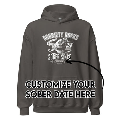 Recovery Hoodie | Men's Sobriety Rocks