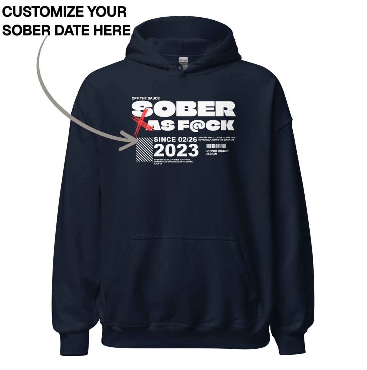 Recovery Hoodie | Men's Sober As F*ck