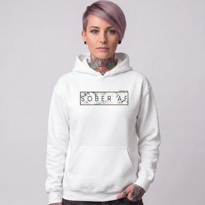 Recovery Hoodie | Women's Sober AF Flower